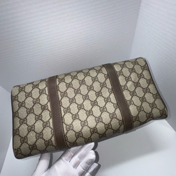 100% Authentic Vintage GUCCI Sherryline Boston Bag - Picture 15 of 15